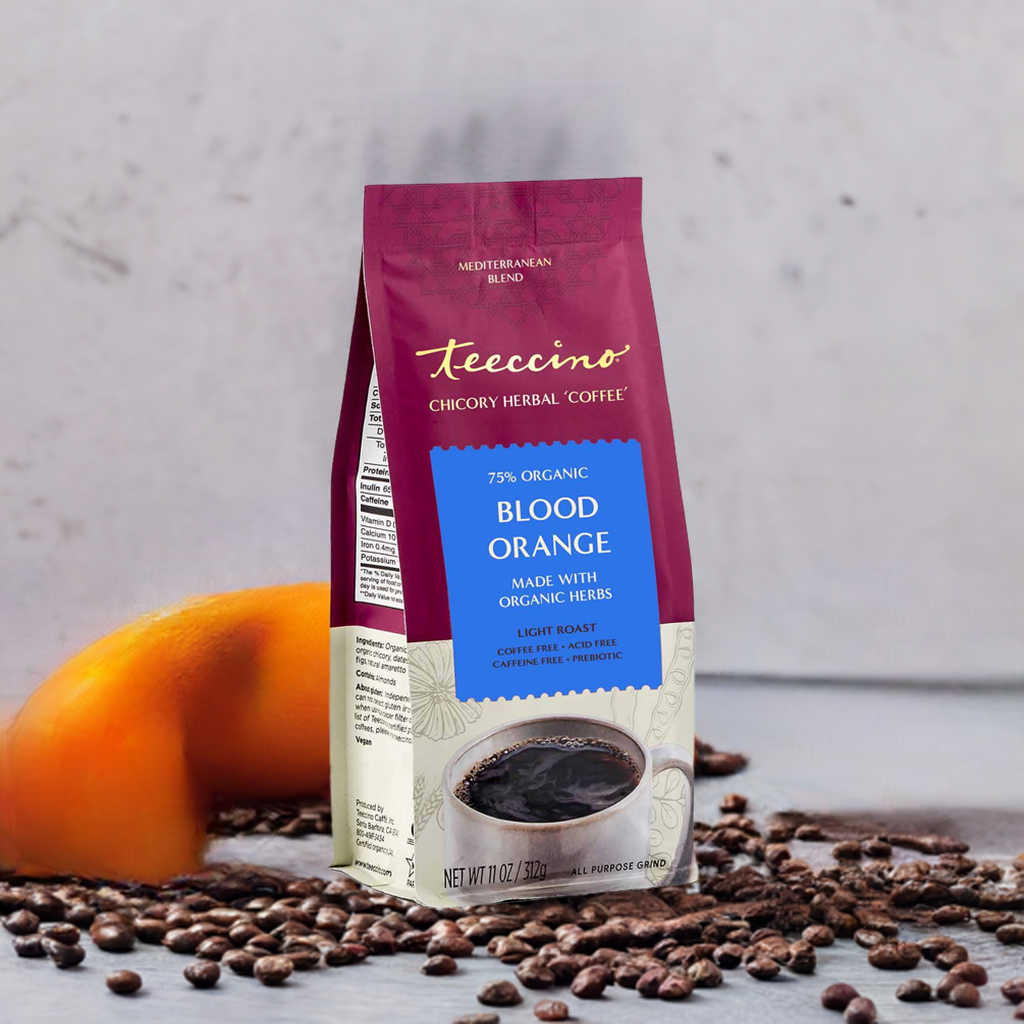 Blood Orange Chicory Herbal Coffee Teeccino
