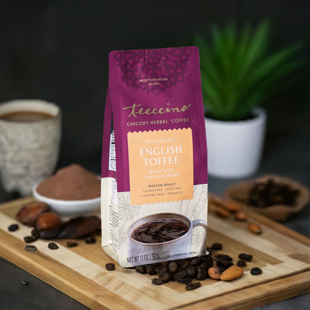 English Toffee Herbal Coffee Teeccino