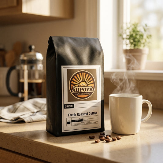 6 Bean Blend Coffee – 1 LB Bag | Dark Roast Blend