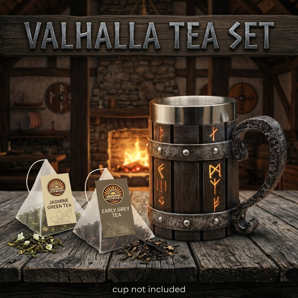 Valhalla Tea Set | Jasmine Green Tea & Early Grey Tea