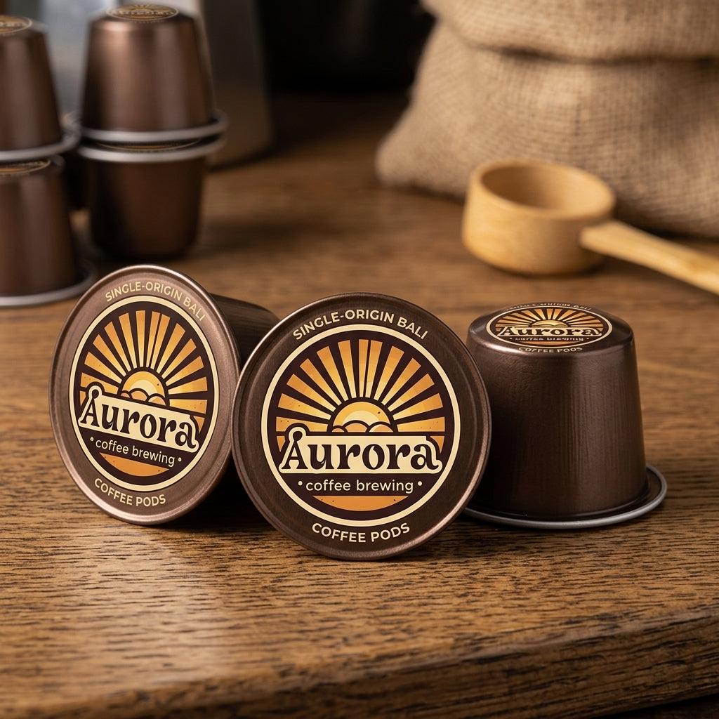 Bali Single-Origin Coffee - Medium-Dark Drip Pods