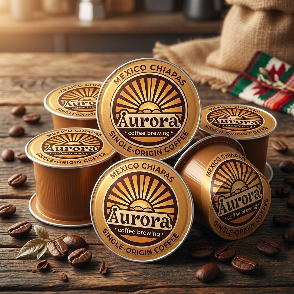 Mexico Chiapas Single-Origin Coffee - Medium Roast Drip Pods