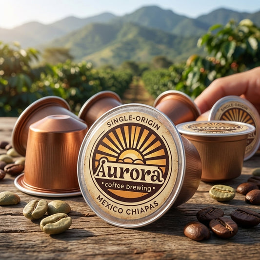 Mexico Chiapas Single-Origin Coffee - Medium Roast Drip Pods