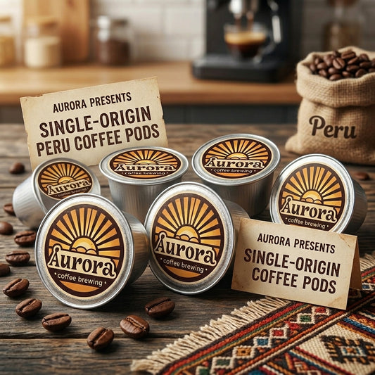 Peru Single-Origin Coffee - Medium Roast Drip Pods