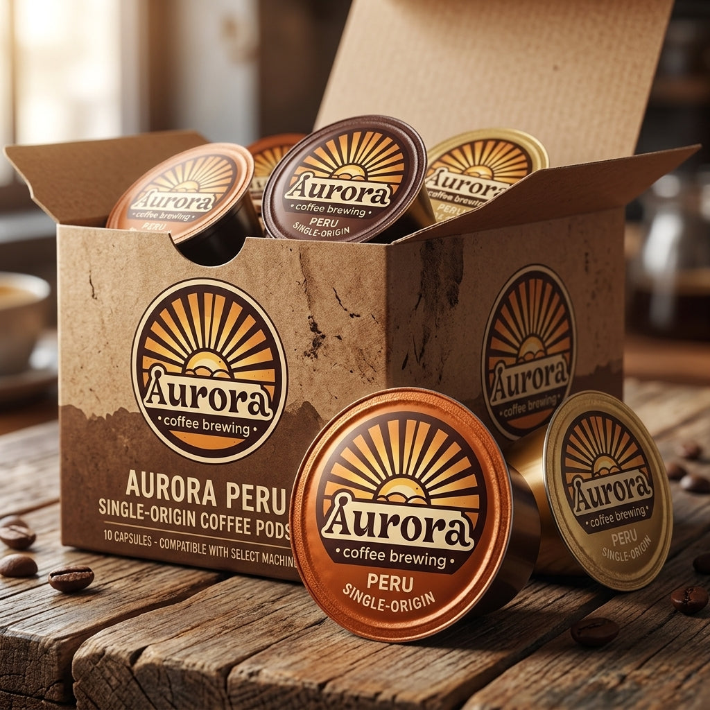 Peru Single-Origin Coffee - Medium Roast Drip Pods