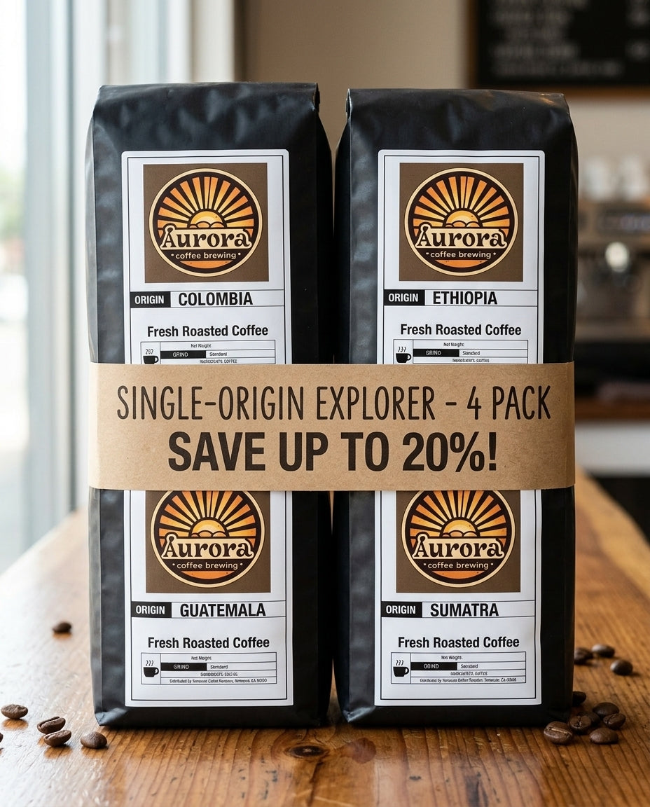 Single-Origin Explorer - 4 LB  | Ethiopia, Guatemala, Sumatra, Colombia