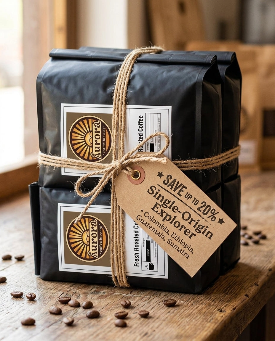 Single-Origin Explorer - 4 LB  | Ethiopia, Guatemala, Sumatra, Colombia