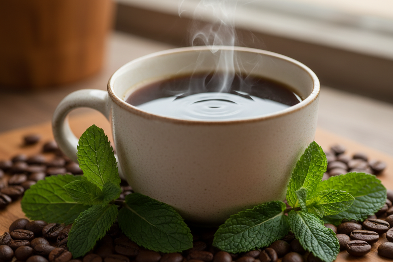 Mint Flavored Coffee - Refreshing Medium Roast
