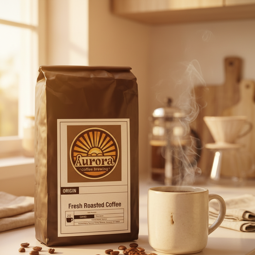 Aurora Coffee Hero – Branded Bag