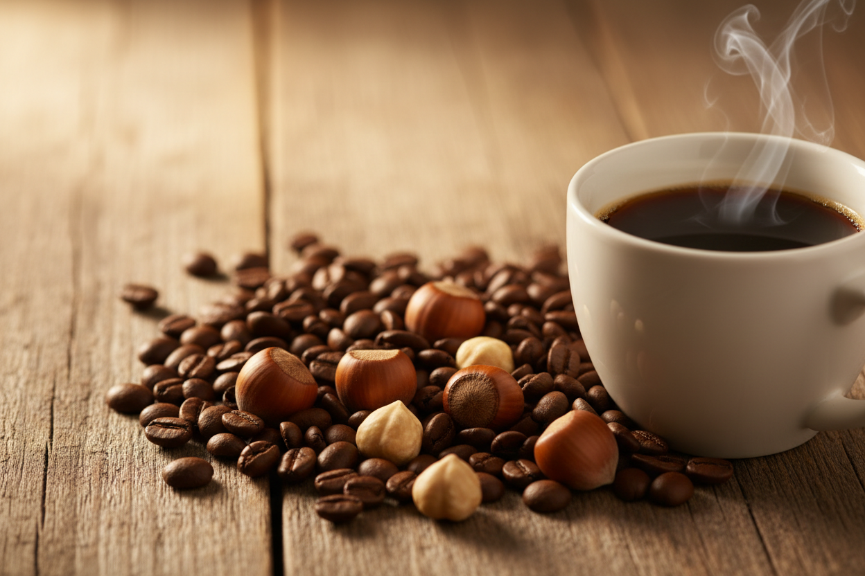 Cinnamon Hazelnut Flavored Coffee - Medium Roast