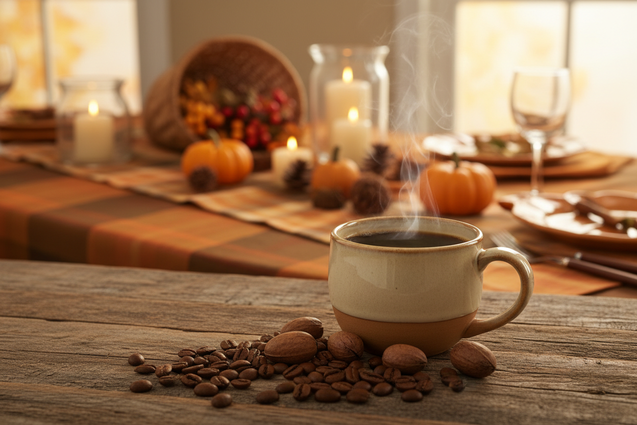 Pecan Pie Flavored Coffee - Caramel Butter Pecan