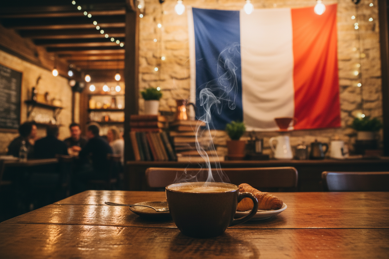 French Vanilla Flavored Coffee - Creamy Medium Roast Aurora Coffee