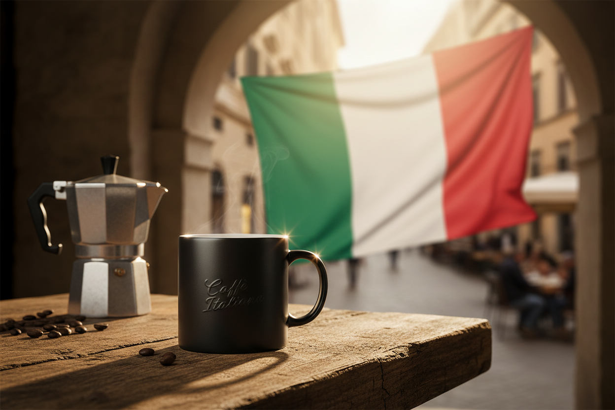 Italian Roast Coffee - Extra Dark Arabica Robusta Blend