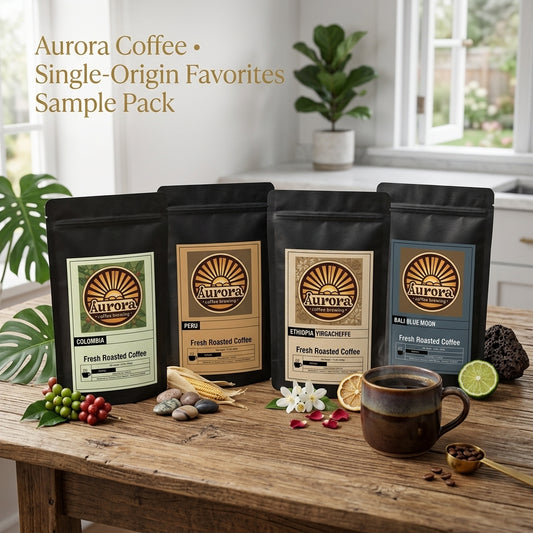 Single Origin Favorites Sample Pack | 6 Coffees, 6 Origins