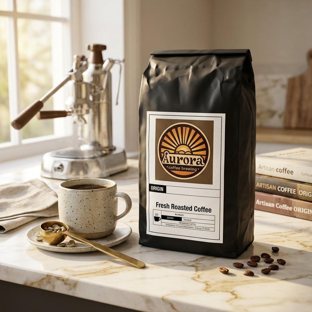 Peru Decaf Coffee - South American Single Origin Medium Roast Aurora Coffee