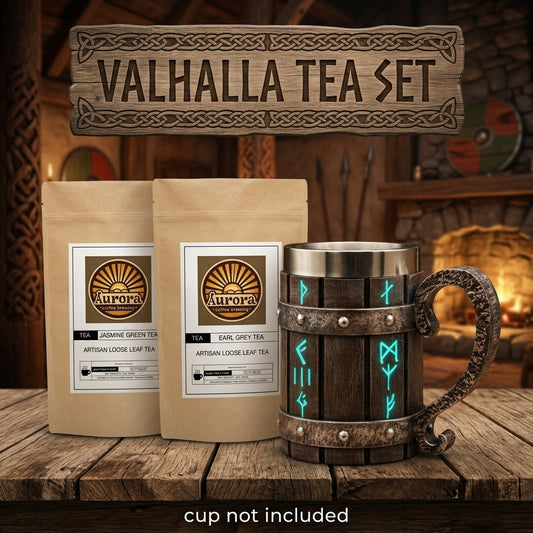 Valhalla Tea Set | Jasmine Green Tea & Early Grey Tea