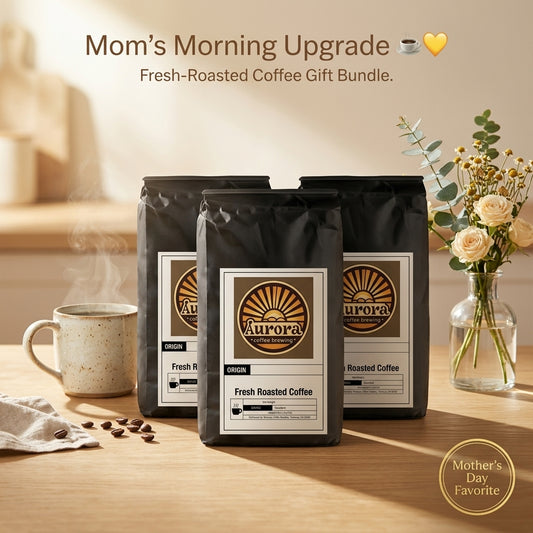 Mom’s Morning Upgrade 1 MONTH SUPPLY ☕💛 | Fresh-Roasted Coffee Gift Bundle (3 Bags)