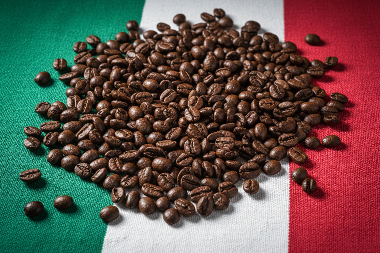 Italian Roast Coffee - Extra Dark Arabica Robusta Blend
