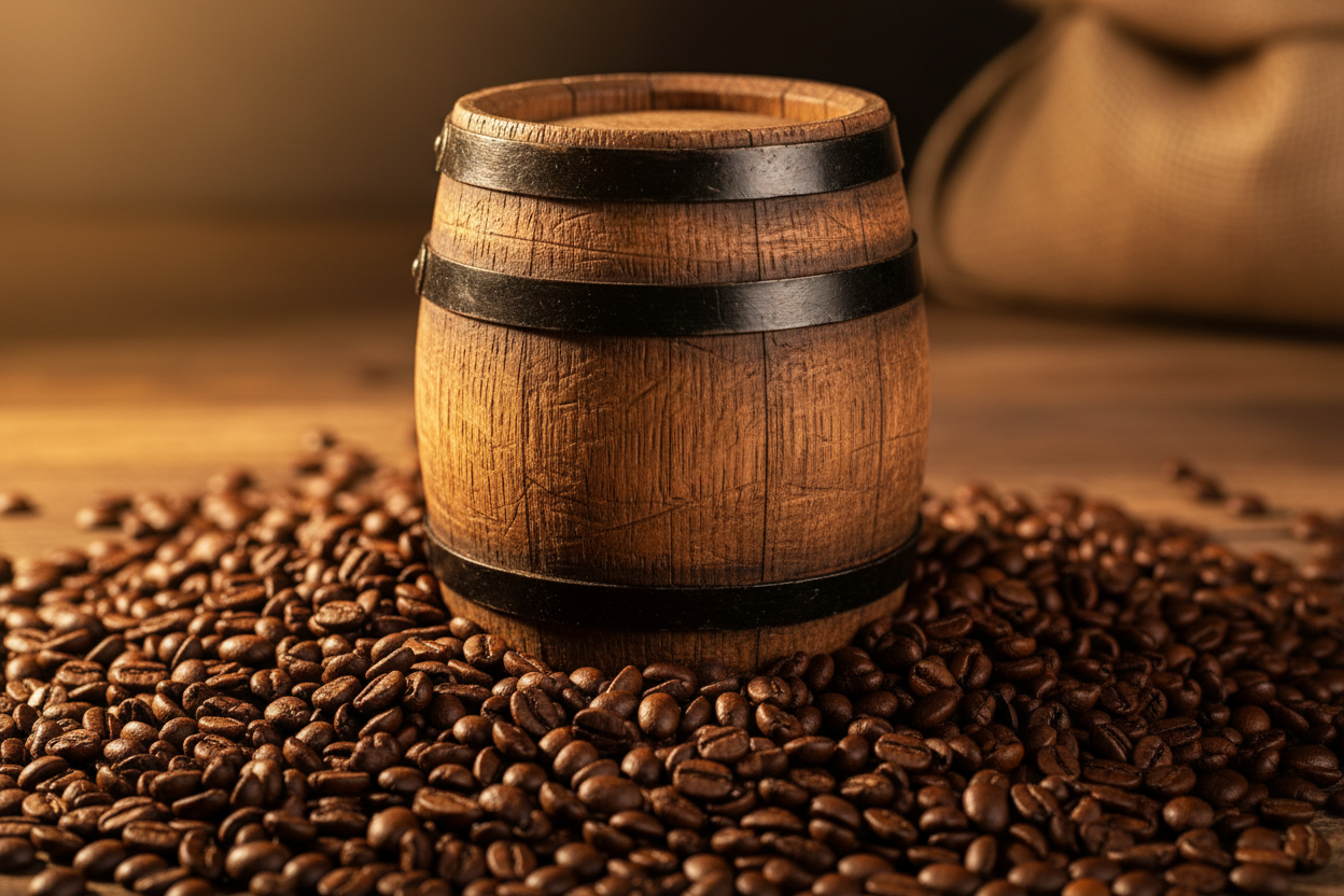Whiskey Barrel Aged Coffee - Bourbon Barrel Guatemala